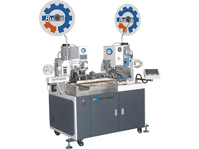 RH-020CC (crimpado de 2 lados e inserción de sellos)