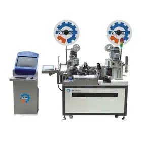 RH-028CC (crimpado y marcado de terminales prensados en frío de 2 lados)